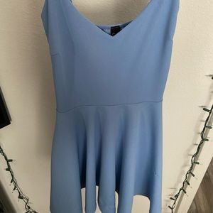 Windsor short blue dress